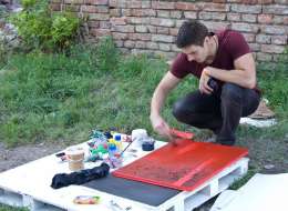 Daniel Jakimovski Svetionik Art Artist Oil Paint 