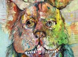 Svetionik Art Nina Schreiber ShN Untitled 4 Acrylic, Watercolor, Paper