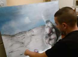 Mladen Ilic Svetionik Art Oil Painting Artist